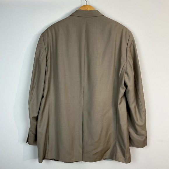 Lauren Ralph Lauren Sport Coat Blazer Jacket Mens 44R Brown 100% Wool 2-Button - Picture 4 of 9